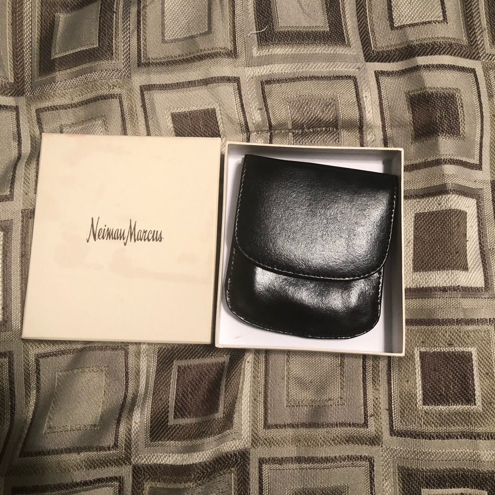 Neiman Marcus coin pouch